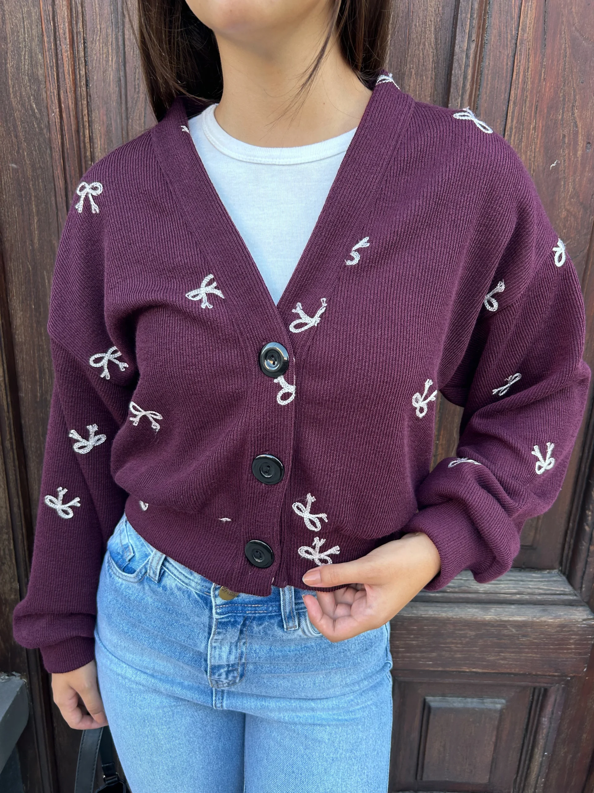 Alternative view of Cardigan Moño