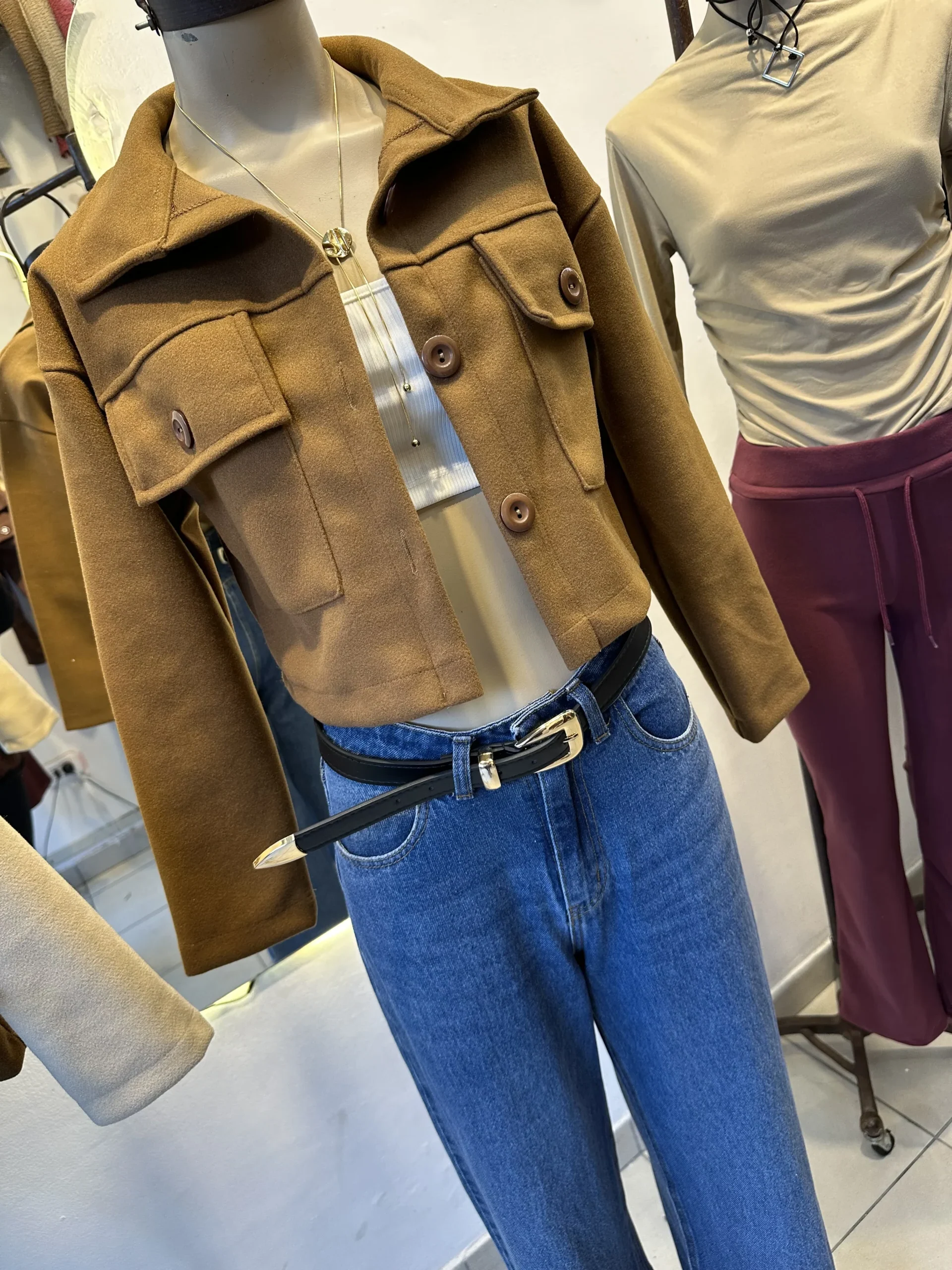 Chaqueta de paño