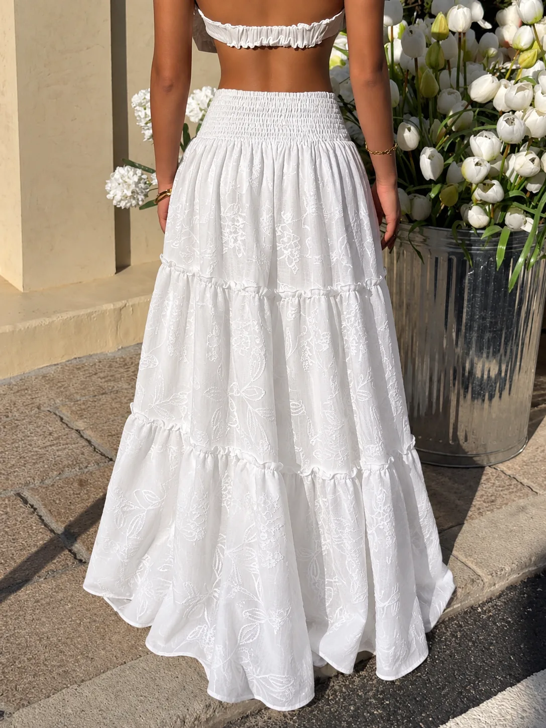 Pollera Flor